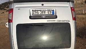 Dinar'da Araç Takla Atarak Durabildi