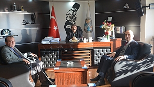 İsmail Kumartaşlı ve Hasan Ceylan’dan Başkanımız Nihat Sarı’ya ziyaret