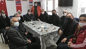 Başkan Görgöz’den Dinar CHP İlçe Teşkilatına Ziyaret