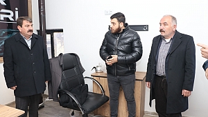 Başkan Sarı’dan Hırsızlık Olayına Maruz Kalan Esnaflara Geçmiş Olsun Ziyareti