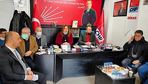 CHP Dinar'da Bölge Toplantısı Yaptı
