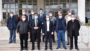 CHP İL BAŞKANINDAN BELEDİYEMİZE ZİYARET