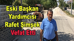 Dinar Belediyesi Eski Başkan Yardımcısı Rafet Şimşek Vefat Etti