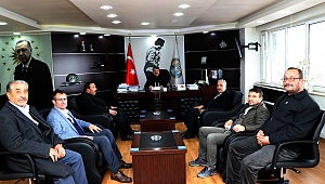 MHP İl Başkanı Kocacan’dan Başkan Sarı’ya ziyaret