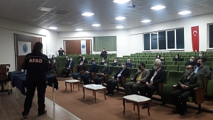 AFAD Dinar'da Deprem Eğitimi Verdi