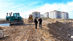 Başkan Sarı: Alternatif yol ile TOKİ 800 konutları 110 konutlara bağlıyoruz