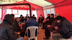 Başkan Sarı’dan Uzm Çvş Özdemir’in Baba Ocağına Taziye Ziyareti