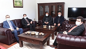 Başkanlardan Başsavcı Selman Eskiler’e ziyaret