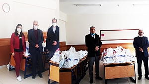 Darülaceze Vakfından Dinar Şehit Piyade Uzm. Selçuk Gürdal Okuluna Giyim Desteği