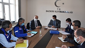 DEPREM TOPLANTISI YAPILDI