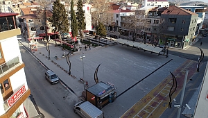 Dinar Emniyeti Hem Havadan Hem de Karadan Denetim Yaptı