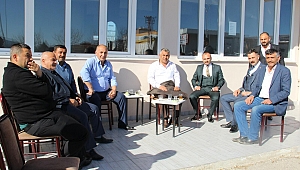 Dinar Esnaf Odasından Başkan Bayram Ceylan’a ziyaret