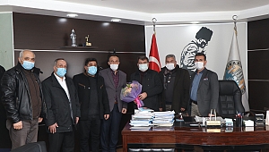 Dinar TOKİ Heyetinden Başkan Sarı’ya Teşekkür 