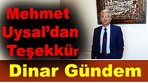 Emekli Öğretmen Mehmet Uysal’dan Aşı Odası Personeline Teşekkür