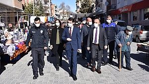 İlçede Pazar Yerleri Ziyaret Edildi