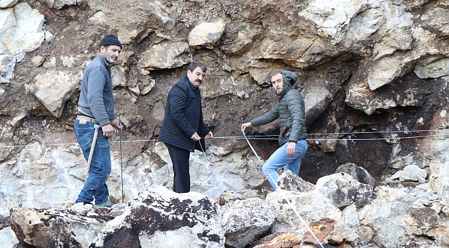 Suçıkan Park Tesisleri mutfak inşaatının zemini hazırlanıyor