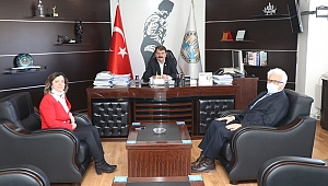 Vergi Dairesi’nden Başkan Sarı’ya iade-i ziyaret