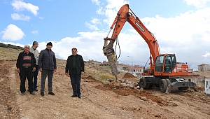 Başkan Sarı: 110 Konutların Yol Problemi Çözüme Kavuşuyor
