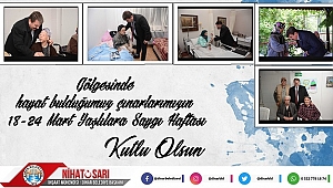 Başkan Sarı’dan 18-24 Mart Yaşlılara Saygı Haftası mesajı