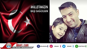 Başkan Sarı’dan Şehidimiz için Başsağlığı mesajı