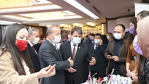 Başkan Sarı Kadın Kültür Evleri ve Kooperatifleri Tanıtım Toplantısına Katıldı