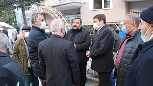 Başkan Sarı, Şehidimiz Gökhan Uysal'ın Ailesini Yalnız Bırakmadı