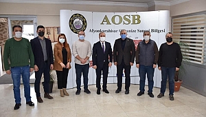 Başkan Taylan AOSB Ziyaret Etti