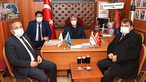 Başkanlardan Muharip Gaziler Derneğine hayırlı olsun ziyareti