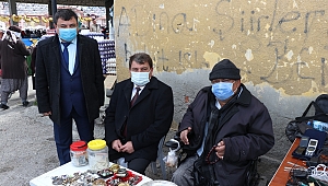 Belediye Başkanımız Nihat Sarı Salı Pazarında Esnafları Ziyaret Etti