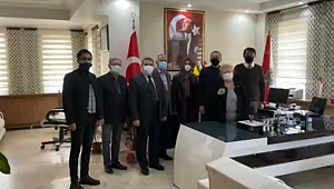 CHP Heyetinden Emniyet Müdürü Nihat Pulat'a ziyaret