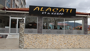 Dinar'da 'Alaçatı Et & Kebap' Hizmete Açıldı