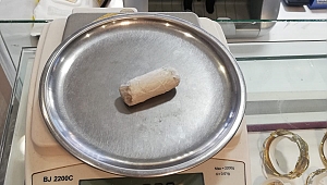 Dinar'da Eroin Maddesi yakalandı