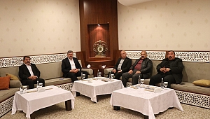 Dinar Heyeti Mv. Ali Özkaya'yı Ziyaret Etti