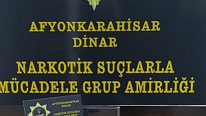 DİNAR NARKOTİK EKİPLERİNDEN KAÇAMADI