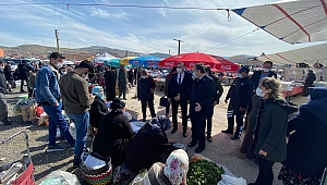Dinar Salı Pazarı Denetimi Yapıldı
