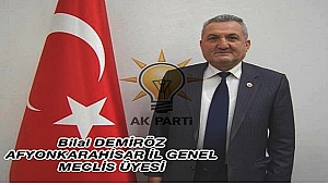İGM Üyesi Demiröz'den Miraç Kandili Kutlama Mesajı