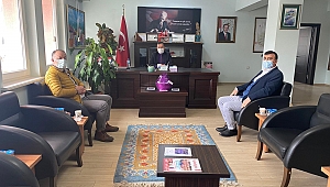 İL MÜDÜRÜ KARAKAYA KAYMAKAMIMIZ KAPANKAYA'YA ZİYARETTE BULUNDU