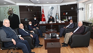 İYAŞ yönetiminden Başkan Sarı’ya ziyaret