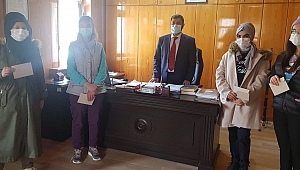 Müftümüz Başarılı Öğrencilerimize Ödül Verdi