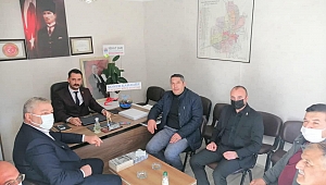 Yeniden Başkan Seçilen Gürpınar'a Topçu'dan Ziyaret
