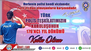 Başkan Sarı dan Polis Haftası Mesajı