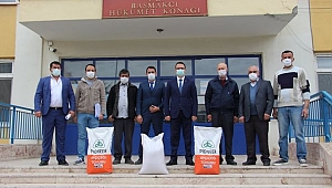 Devlet Destekli Tohumlar Çiftçilere Teslim Edildi