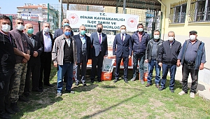 Dinar'da İlçe Tarım % 75 Hibeli Tohumları Dağıttı