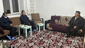 KAYMAKAM KAPANKAYA'DAN ŞEHİT AİLESİNE ZİYARET