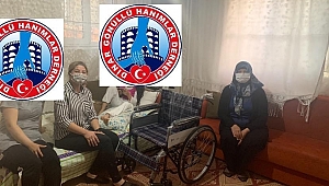 Başkan Gül Çağlı’dan Engelli Çocuğa Tekerlekli Sandalye