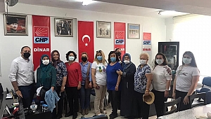 CHP Dinar’da Kadınlar Toplandı