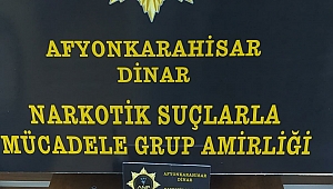 Dinar'da Metamfetamin Maddesi