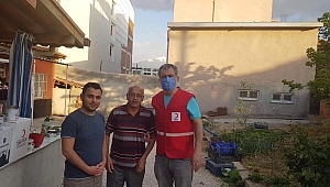 Dinar Türk Kızılay’ı Şubesinden Şehit Ailesine Ziyaret