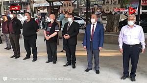 MHP Dinar İlçe Yönetimi 19 Mayıs Kutlamalarına Tam Kadro Katıldı