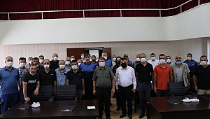 Zabıta Müdürlüğü Personelinden Başkan Sarı’ya Bayram Kutlaması ve teşekkür